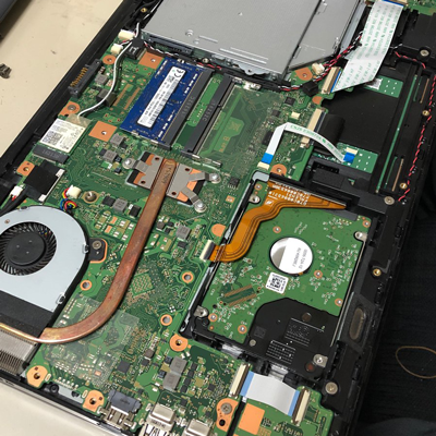 ハードディスク交換